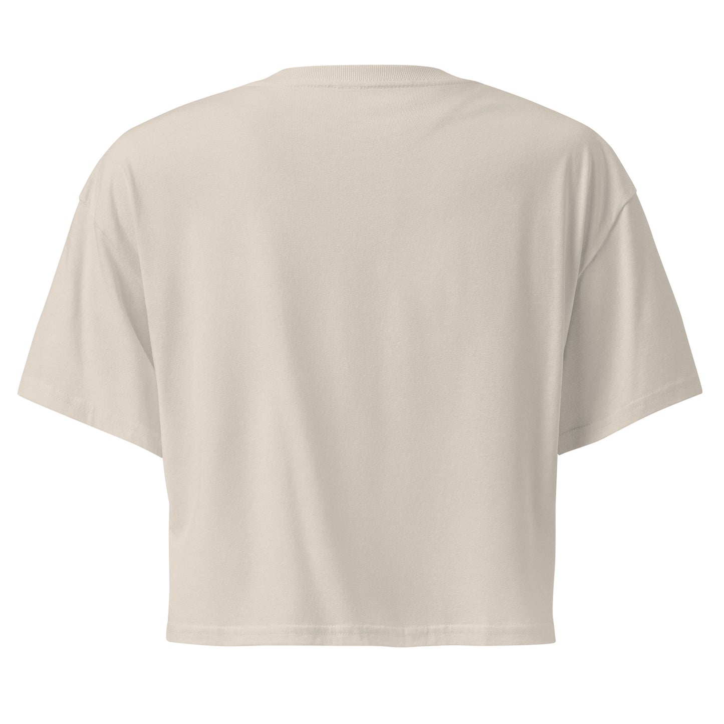 Crop Tshirt with Sawatdeeka Print in Thai