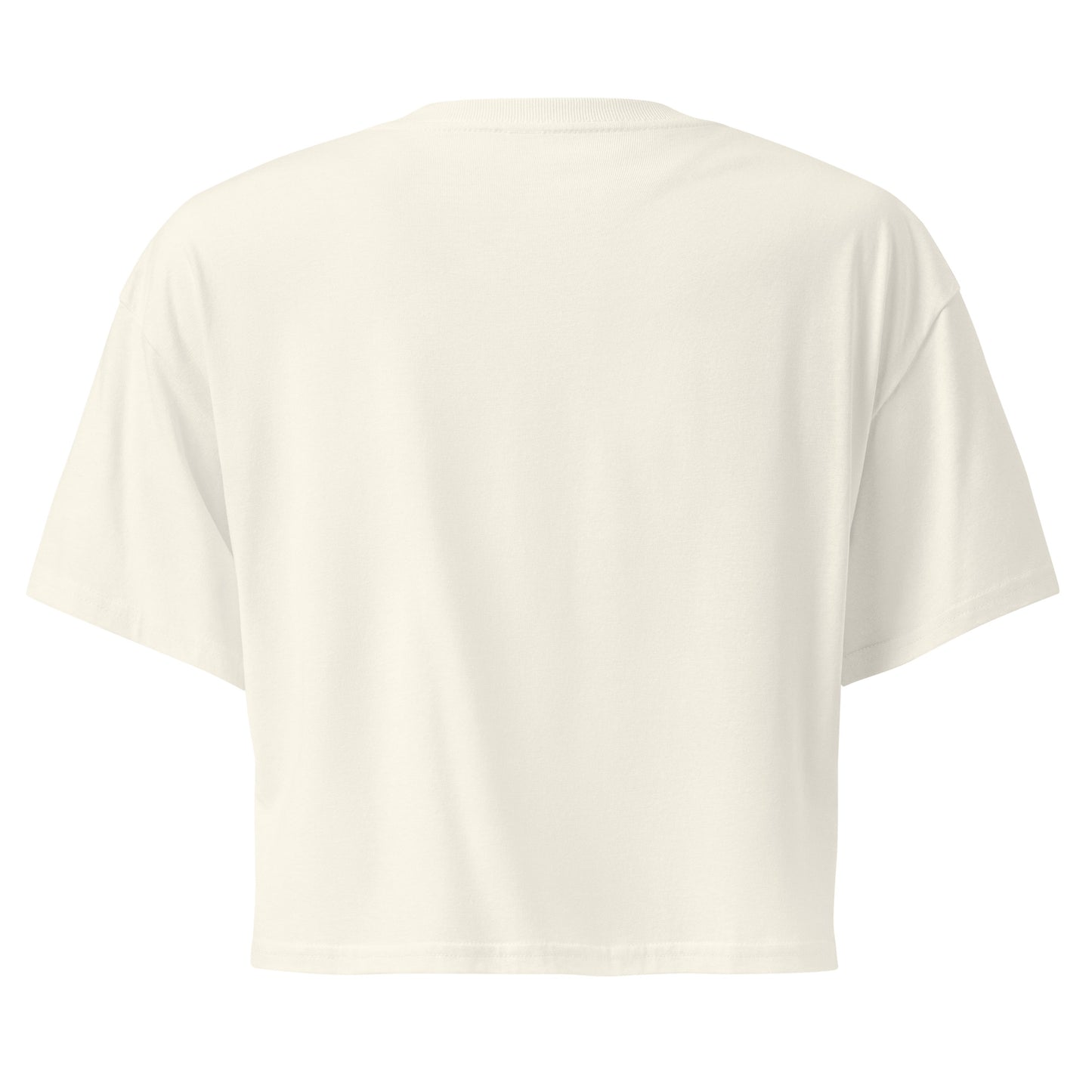 Crop Tshirt with Sawatdeeka Print in Thai